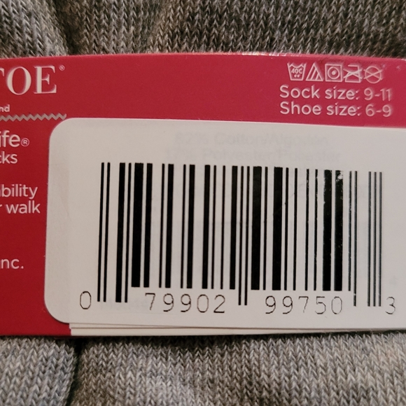 SILVERTOE comfort roll top women socks - Picture 4 of 5